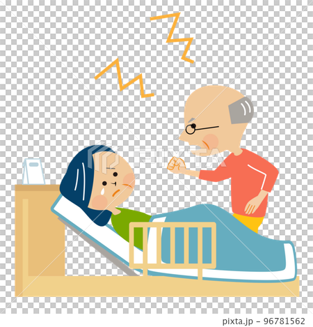 Elderly care marital quarrel Elderly care marital quarrel 96781562