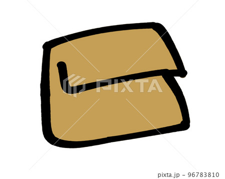ゆるい紙袋のイラスト素材 ゆるい紙袋のイラスト素材 96783810