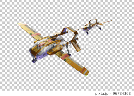 無人機(飛機類型:編隊飛行:透明材質) 無人機(飛機類型:編隊飛行:透明材質) 96784368