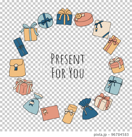 Gift Drawing Clipart PNG Images, Hand Draw Gift Pack, Hand Draw