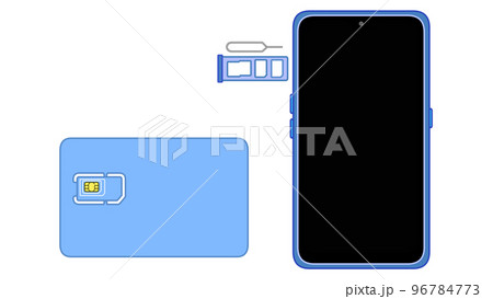 マルチSIMカード、SIMピン、トリプルスロット、スマートフォン 96784773