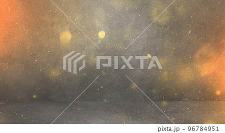 Fire particles on grey backgroundのイラスト素材 [96784951] - PIXTA