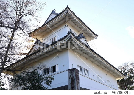 仙台城大手門と周辺の景色 仙台城大手門と周辺の景色 96786899