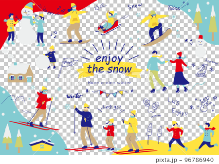People who enjoy winter sports People who enjoy winter sports 96786940