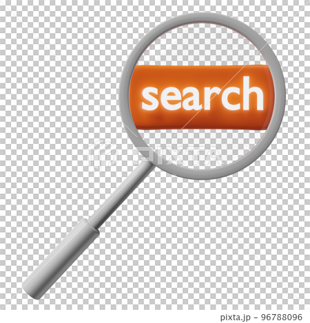 magnifying glass with search label tag isolated. minimal web search engine or web browsing concept, 3d illustration or 3d render magnifying glass with search label tag isolated. minimal web search engine or web browsing concept, 3d illustration or 3d render 96788096