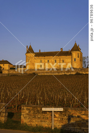 Chateau de Rully castle, Saone-et-Loire departement, Burgundy, France 96789636