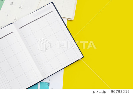 Calendar book for background. Work planning Calendar book for background. Work planning 96792315