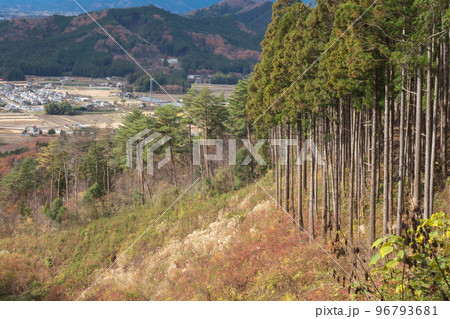 宇都宮市榛名山ハイキングコースの景色 96793681