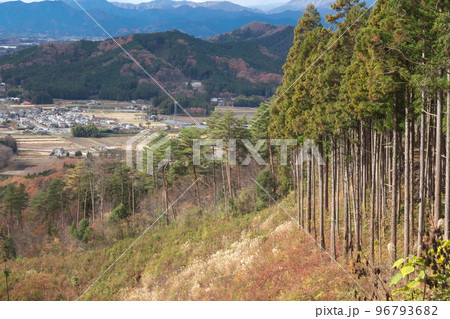 宇都宮市榛名山ハイキングコースの景色 宇都宮市榛名山ハイキングコースの景色 96793682