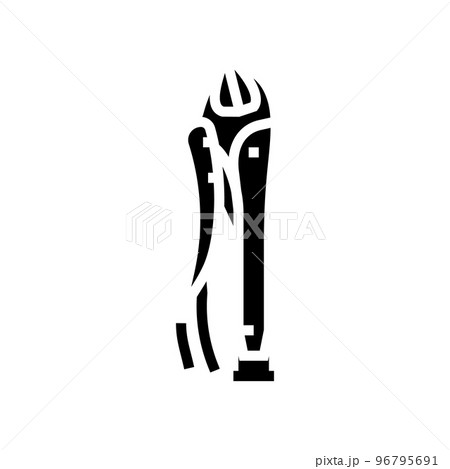 locking pliers glyph icon vector illustration locking pliers glyph icon vector illustration 96795691