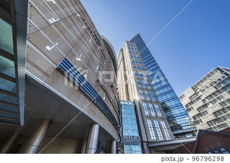 JR川崎駅西口の都市風景【神奈川県・川崎市】 96796298