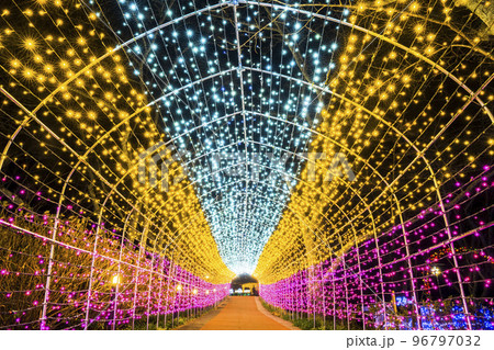 冬のイルミネーションShibata Fantasy Illumination2022　宮城県柴田町 96797032