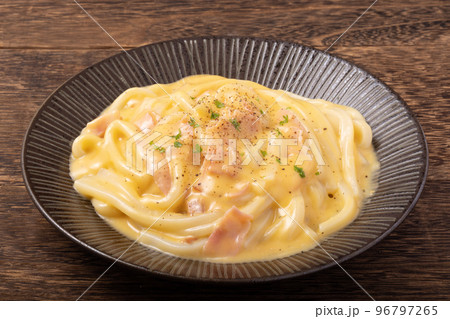 カルボナーラうどん 96797265