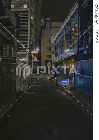 澁谷 宇多川 夜の路地 澁谷 宇多川 夜の路地 96797492