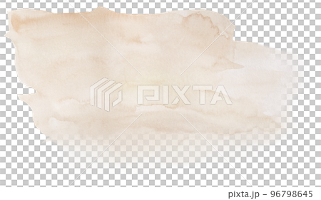 Watercolor light beige spot, single hand painted Abstract element for wedding and party design Watercolor light beige spot, single hand painted Abstract element for wedding and party design 96798645