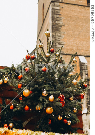 Christmas market decorations Christmas market decorations 96799563