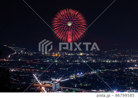 やつしろ全国花火「10号玉の部:津山花火」 やつしろ全国花火「10号玉の部:津山花火」 96799585