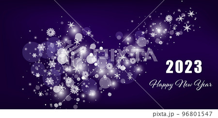 Winter snow confetti scatters a leaflet on a background of blue tones. Flying tender colorful snowflakes background, cute water crystals vector. Festive design element for postcard, banner, template Winter snow confetti scatters a leaflet on a background of blue tones. Flying tender colorful snowflakes background, cute water crystals vector. Festive design element for postcard, banner, template 96801547