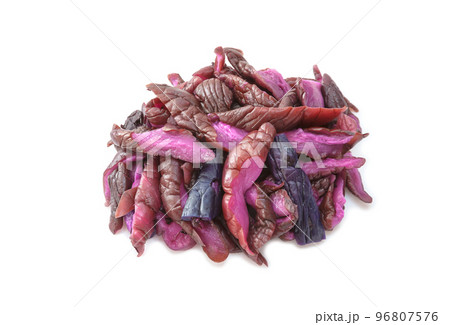 柴漬け【白背景・切り抜き】 96807576