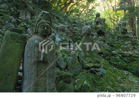 清水寺(福岡県みやま市)の五百羅漢 清水寺(福岡県みやま市)の五百羅漢 96807729