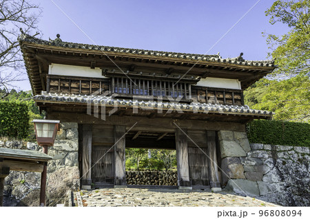 佐伯城跡　三の丸櫓門　大分県佐伯市 96808094