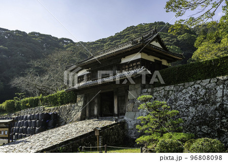 佐伯城跡　三の丸櫓門　大分県佐伯市 96808098
