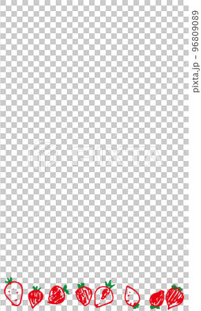 草莓留言卡 96809089