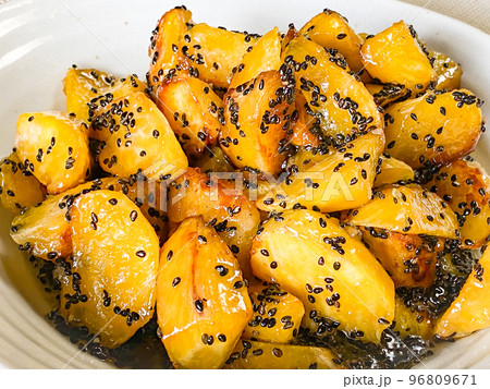 甘~い安納芋を使った大学芋 甘~い安納芋を使った大学芋 96809671