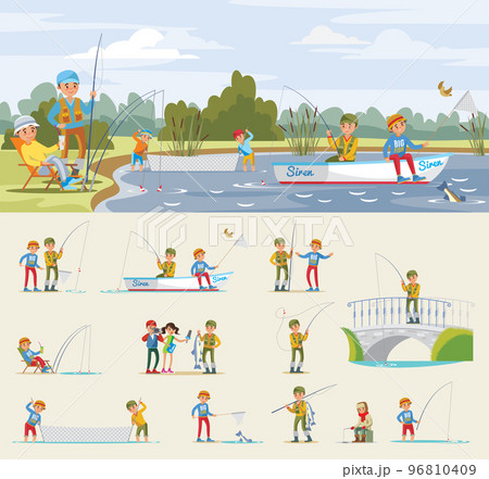 Fishing Activity Concept 96810409