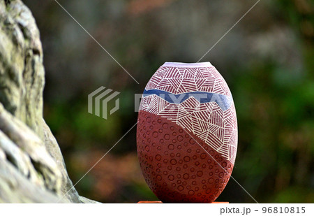 三波渓谷岩場の花入れ 96810815