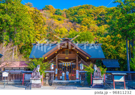 高津戸峡の大間々神明宮 高津戸峡の大間々神明宮 96811232