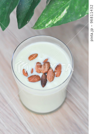blended avocado , avocado smoothie or avocado yogurt or avocado milk blended avocado , avocado smoothie or avocado yogurt or avocado milk 96811432