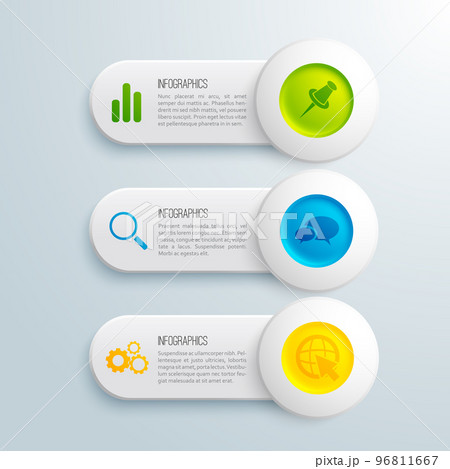Infographic Presentation Horizontal Banners 96811667
