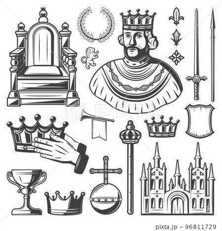 Vintage Royal Elements Set Vintage Royal Elements Set 96811729