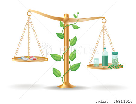 Alternative Medicine Libra Balance Concept 96811916
