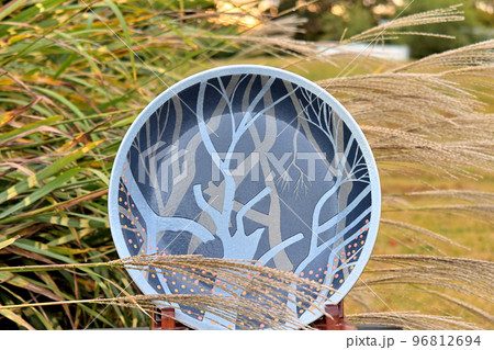 すすきと青池のマッチングです。 すすきと青池のマッチングです。 96812694