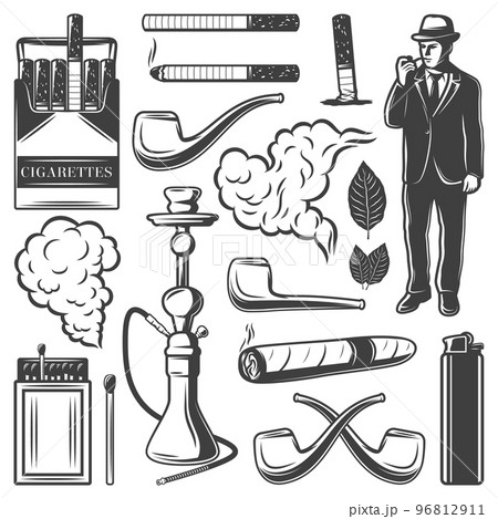 Vintage Smoking Elements Collection 96812911