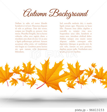 Abstract Light Autumn Floral Template Abstract Light Autumn Floral Template 96813153