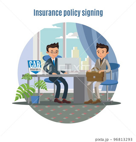 Car Insurance Service Concept 96813293