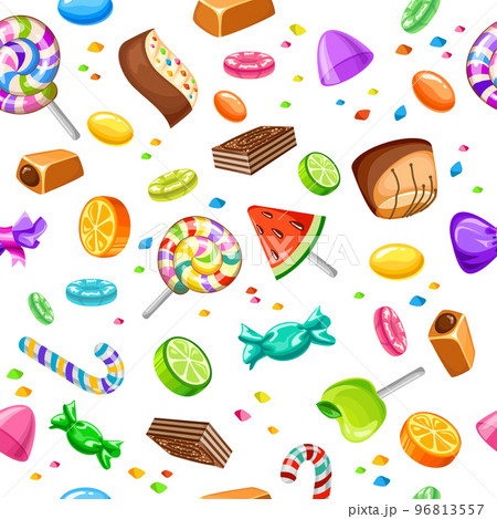 Sweet Candy Pattern 96813557