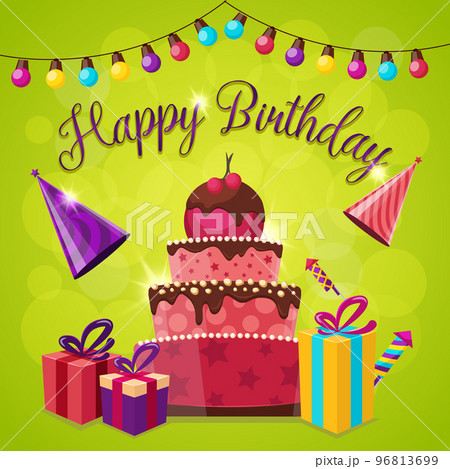 Happy Birthday Template 96813699