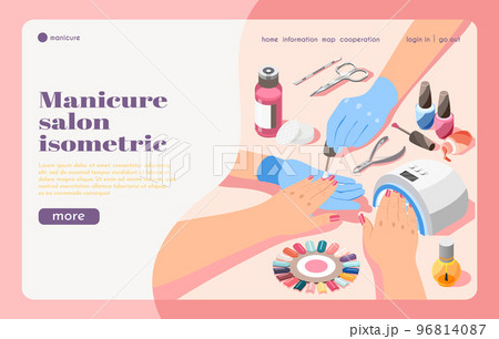 Manicure Landing Page 96814087