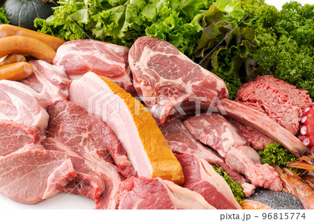 生肉と野菜の盛り合わせ 96815774