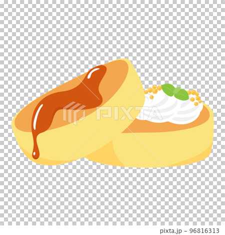Illustration of pancake 96816313