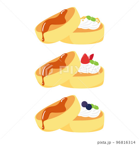 パンケーキのイラスト パンケーキのイラスト 96816314