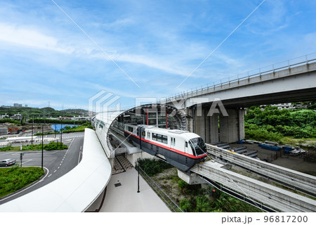 沖縄那覇の沖縄都市モノレール始発駅てだこ浦西駅 沖縄那覇の沖縄都市モノレール始発駅てだこ浦西駅 96817200