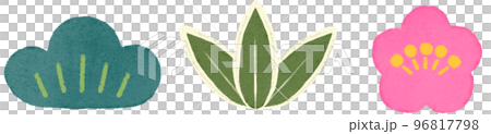 Cut bamboo and plum Cut bamboo and plum 96817798