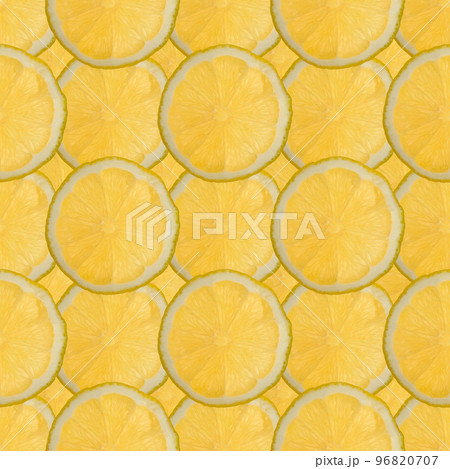 Seamless lemon pattern with oil paints Seamless lemon pattern with oil paints 96820707