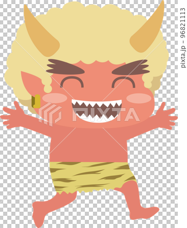 笑顔の赤鬼 96821113