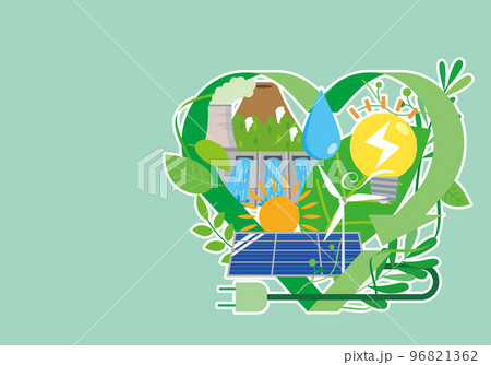 クリーンエネルギーのイメージ クリーンエネルギーのイメージ 96821362